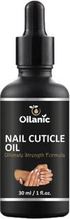 Oilanic Premium Pure & Natural Nail & Cuticle Oil ( 30 ml) Clear