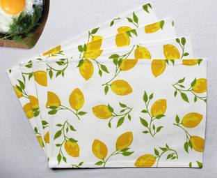 AIRWILL Rectangular Pack of 4 Table Placemat
