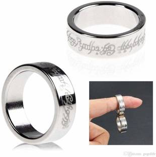 A SARKAR MAGIC WORLD Magic Magnet Ring PK Ring Magic 1 Magic Tricks GAG TOY Gag Toy