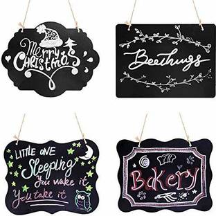 CVANU MDF_CHALKBOARD_1 Pack of 4