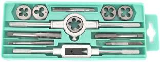 uptodatetools 12pcs Tap & Die Set NC Screw Thread Plugs Taps Single Sided Speciality