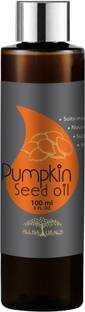 All Naturals Pumpkin Seed Oil 100ml - Cold Pressed Carrier Oil Pure & Undiluted for Hair Care, Nails & Skin