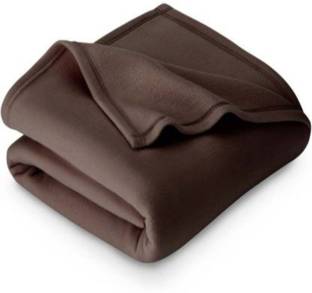 Supreme Home Collective Solid Single Fleece Blanket for  Mild Winter