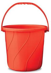 MILTON Plastic Orbit Bucket, Red, 20 L 20 L Plastic Bucket