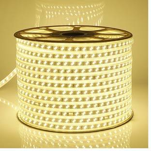 Hybrix 1200 LEDs 10.01 m Yellow Steady Strip Rice Lights