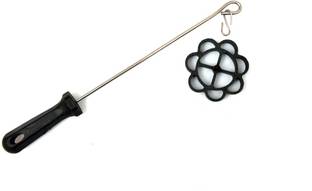 Onions Non Stick Aluminium Rose Cookie Maker Mould Cookie Maker 0.5 kg Roaster (Black) 0.001 kg Roaster