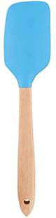 FAAS Silicon Cooking Spatula with Wooden Handle, Non-Stick Spatula