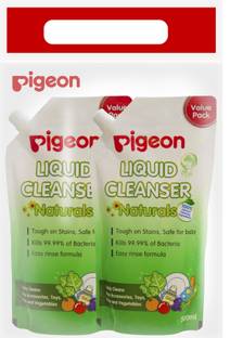 Pigeon LIQUID CLEANSER 500 ML REFILL, Combo Pack of 2
