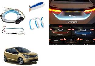 Vcart Flow Car LED Light Streamer Brake Trunk Signal Light Car Fancy Lights For Tata Altroz Car Fancy Lights