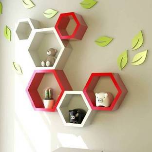 Wooden Art & Toys Engineered Wood Display Unit
