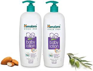 HIMALAYA Baby Lotion With Almond Oil & Olive Oil (Clinically Tested) 400ml X 2