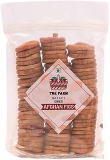 The Farm Basket Premium Afghani Anjeer ( Dried Figs ) (Pack of 200 Grams) Figs