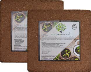 GoCoir Products Cocopeat powder Coir pith Soil for kitchen and terrace gardening. Manure
