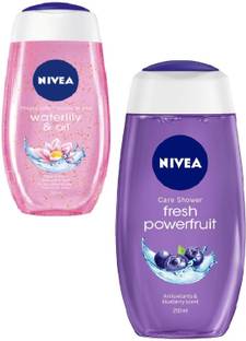 NIVEA Shower Gel Fresh waterlily & Oil And Fresh Powerfruit