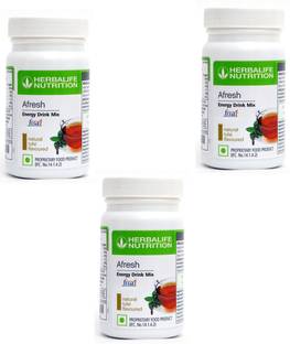 HERBALIFE Afresh Energy Drink Mix Tulsi Energy Drink