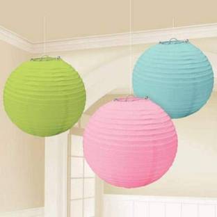 Eplant Green, Pink, Blue Paper Sky Lantern