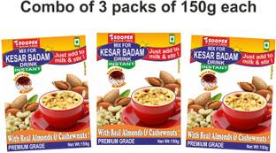 SOOPER by SOOPER MIX FOR KESAR BADAM DRINK 150g X 3PACKS
