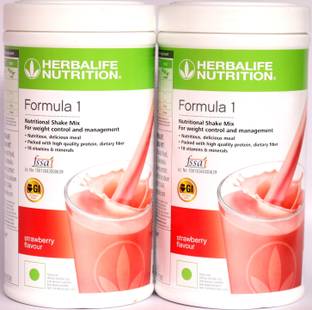 Herbalife Nutrition FORMULA 1 WEIGHT LOSS STRAWBERRY FLAVOUR COMBO (500GM*2) Protein Bars