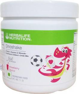 Herbalife Nutrition Dinoshake Kids Drink Mix - Strawberry Flavor Plant-Based Protein