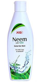 NID Neem Tulsi Hairwash Shampoo For loss, Shiny, Long & Smooth Hair