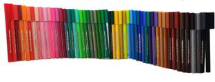 FABER-CASTELL 50 Shades Connector Pens Smooth Nib Sketch Pen  with Washable Ink