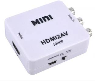 TERABYTE  TV-out Cable Terabyte MINI HDMI2AV UP Scaler 1080P HD Video Converter