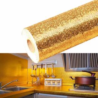 AMR ENTERPRISE Decorative Gold Wallpaper