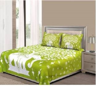 Aaradhya Fashion Reversible Cotton Double Bed Cover