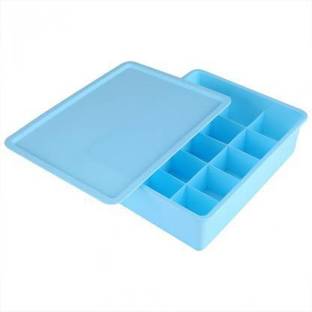 Luxafare 15 grid plastic clothing storage box Drawer Organizer for Inner wear Underwear Bra Socks Tie Jewelry Cosmetic Storage Box (blue) Drawer Divider