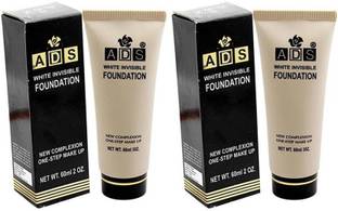 ads White invisible foundation (white 60ml each) Foundation