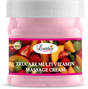 Luster Frucare Multi Vitamin Massage Cream, Instant Glow & Skin Nourishes Cream