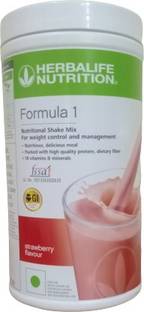 HERBALIFE Formula 1 Nutritional Shake Mix -Strawberry Weight Loss Plant-Based Protein