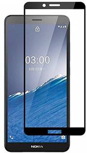 Colorcase Tempered Glass Guard for Nokia C3