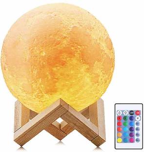 HOPZ 16 Color Changing 3D Moon Night Lamp