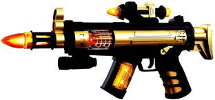 manish Amazing Musical Combat Machine Toy Gun for Kids. |with Powerful Vibration System Guns & Darts