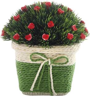 Foliyaj Wild Artificial Plant  with Pot