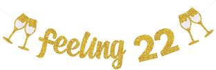 Festiko Feeling 22nd-Gold Banner