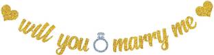 Festiko Will You Marry Me (Gold::Silver) Banner