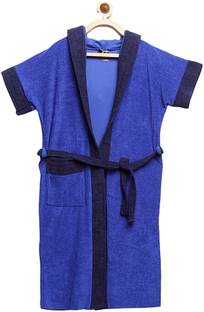 ELEVANTO Royalblue-Navy 3XL Bath Robe