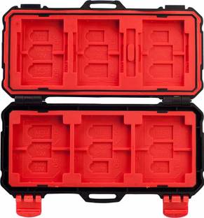 Hiffin KH15 Water-Resistant XQD/CF/TF/MSD/SD/Micro SIM/Nano Memory Card Holder 30 Card Holder