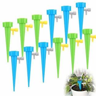 Techpugg Automatic Self Plant Watering Device, inner diameter is 1.1 inch, 12 Pieces Garden Tool Kit