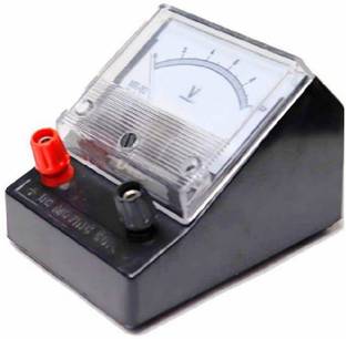 Divinext 0-5 Volt Voltmeter MR-80 EDM80 DC Electric Current Circuit Tester DC Moving Coil Analog Multimeter