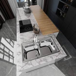 Feeling mall 200 Matte Grey White Marble Contact Paper Wallpaper Stick and Peel Marble Countertop Contact Paper Decorative Self Adhesive Wall Paper Roll for Kitchen Island Table Furniture Self Adhesive Sticker