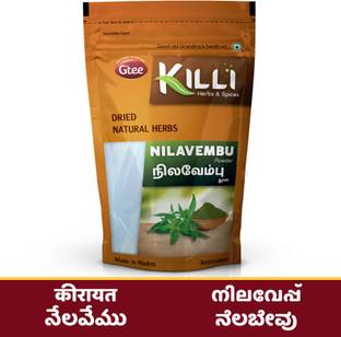 KILLI Nilavembu | Chirata | Kirayata | Andrographis paniculata | Kalmegh Powder, 100g