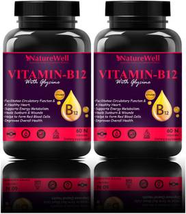 Naturewell B-Complex Vitamins-B12, B1, B2, B3, B6, Biotin B-Complex Supplement (120NRed)ultra