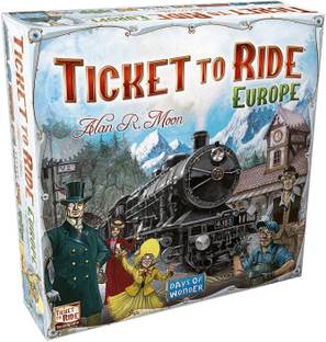 MIRTONICS Ticket to Ride Board Game |Board Game for Adults and Family | Train Game Board Game Accessories