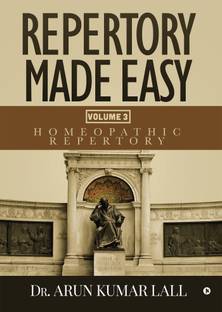 Repertory Made Easy Volume 3  - Homeopathic Repertory