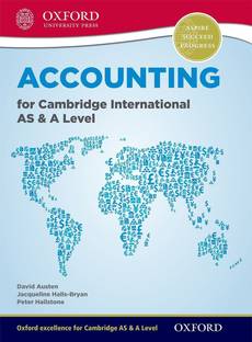 Accounting for Cambridge International AS and A Level (First Edition)