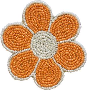 salvusappsolutions Round Reversible Cotton Coaster Set