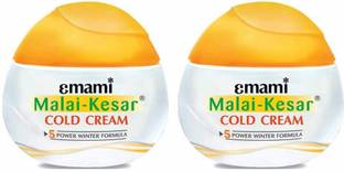 EMAMI Malai Kesar Cold Cream 60ml - Pack of 2